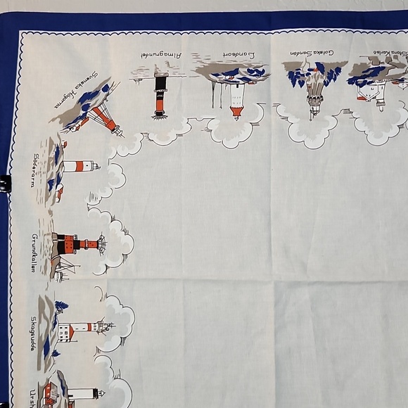 SWEDEN Souvenir Cotton Tea Towel - Picture 6 of 8